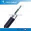 12 core single mode fiber optic cable GYTC8S with 7 steel strand fiber cable