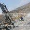 China drilling rig with CE integrated open-air crawler drilling rig