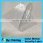 Paypal accepted self adhesive adhesive label scratch off sticker