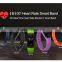 Waterproof fitness braclet heart rate monitoring smart bracelet with pedometer