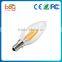 new design High Quality led e14 bulb c35 6w 4w 2w E14 C35 LED Filament Bulb