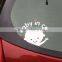 2016 hot sale quality sample car sticker design