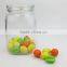 Hot Sale Glass Cookie Jar with Glass Lid