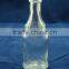 mini small empty square glass wine bottle