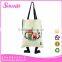 recycled custom foldable promotional handle cotton shopping bag