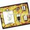 6oz Best different kinds of stainless steel hip flask gift sets