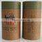 Cardboard round paper tube packaging for tea