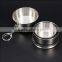 140ml 4oz Stainless Steel Folding Cup / Telescopic Travel Cup / camping folding cup