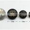 Black zinc alloy customized logo zipper slider