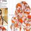 Fashion cheap chiffon scarf,bulk wholesale silk scarf,custom scarf