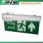 Chinese design Ni-Cd battery green led running man exit sign