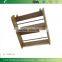 Hot Sale Bamboo Rack Wall Hanging Spice Rack for Storage, Rank Kitchen Spice Rack, Kitchen Appliance Rack Home Decoration