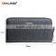 QIALINO Wholesale Zip Wallet Luxury Ostrich Leather mini wallet handbag