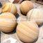 Natural Yellow Granite Decorative Stone Ball For Garden