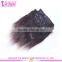 Hot selling Remy 165g 200g 220g yaki human hair extensions clip in