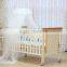 Make in order 100% polyester baby cot mosquito net