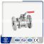 Blot-out proof stem stainless steel stainless flanged ball valve with long handle