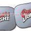 Hot Dual panel nylon auto sunshades