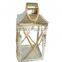 Stainless steel metal hangable lattice candle lanterns