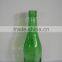 375 glass bottle for beverage with screw finish&clear&dark green