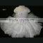 Pink Crystal Beading A Line Puffy Mini Custom Made Vestidos Flower Girl for Wedding TF002 organza flower girl dress