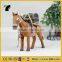 heze huana custom made life size plastic donkeys