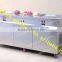 New style GL-F800N manual fried ice cream machine /thailand fry ice cream machine