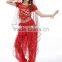 Wholesale red yellow sequin stage performance lady adult Indian Belly dance costumes