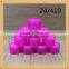 screw PP plastic lid for cosmetic plastic bottle closure