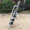 folding steel step ladder with handrail safety