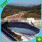 Supply woven fabric HDPE Water Tank Liner /black lining for fish farm pond/plastic geomembrane liners