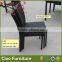 garden Stackable rattan chair for lunch dining chair