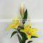 Real touch fake lily flower