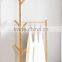 solid wooden coat hanger wooden hat hanger