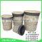 Antique grey color wholesale willow laundry baskets