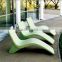 plastic OEM factory/ rotational PE outdoor furniture /rotomolding plastic table and chiar modern design OEM supplier