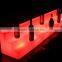 remote control glowing stairled wine storage rack
