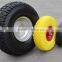 flat free wheel pu wheel 3.00-4 Solid wheel