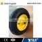 16inch tyre pneumatic with bent valve
