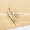 Fashional style rose gold electroplate 430 stainless steel eyebrow tweezer in beauty salon