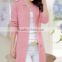 Ladies pure mercerized cotton sweater cardigan /Knitted cardigan sweater