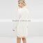 Professional Customized White Plus Size Fat Women New Ladies Dress