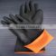 high quality chemical black rubber glove for Chemical Factory