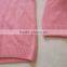 China latest fashion design children winter long sleeve wear high neck pink thick kids girl sweater (BKNK5282)