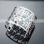 Europe acoustic spectrum design hollow bangles for promotion
