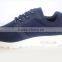 Air cushion outsole modern design deep blue color new model shoes 2017 men