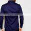 High quality guangzhou cotton shirt, custom men tight-fitting long-sleeved shirt wholesale