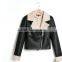 Spring Hot sale wholesale PU Locomotive Women's Coat