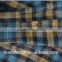 2016 new design men's lined plaid flannel shirt