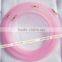 Cross stitch hoop colorful diameter 24cm plastic cross stitch embroidery hoop handy adjustalbe ring hoop frames
